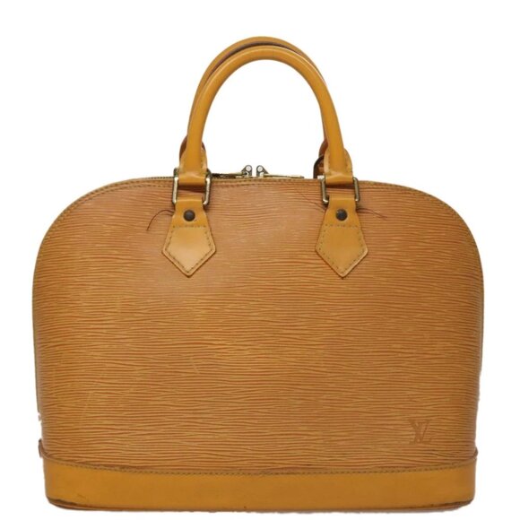 LOUIS VUITTON Epi Alma Hand Bag Yellow LV - Picture 2 of 16
